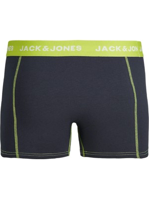 Jack Jones Erkek Renkli Kemerli 3 Lü Paket Boxer 12250218