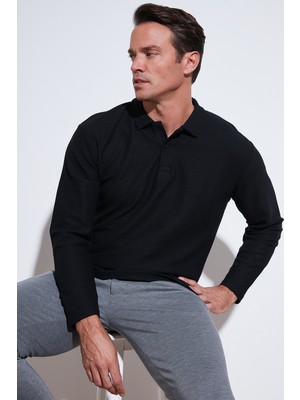 Buratti Pamuklu Regular Fit Polo Yaka Sweat Erkek Sweat 5905715