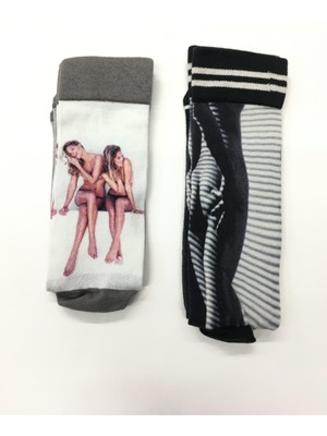 Çorap 2 Li Set Dijital Baskılı