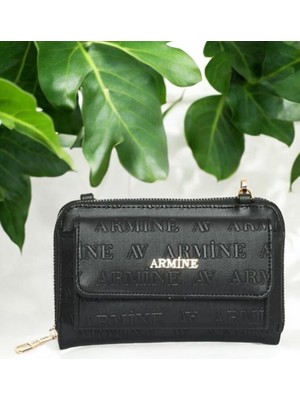 Armine 324 Siyah Lazer Kadın Günlük Çanta