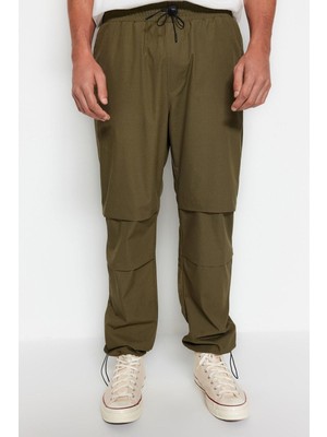 FRM Erkek Yeni Moda Lastikli Paça Regular Boy Dokuma Jogger Fit Baggy Paraşüt Pantolon