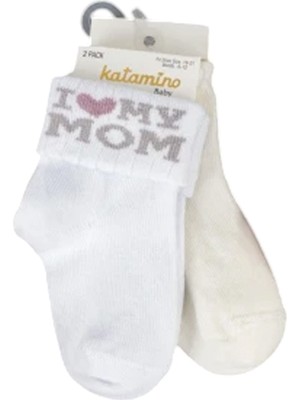 Katamino Mymom 2'li Bebek Çorabı 44118