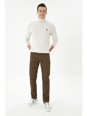 U.S. Polo Assn. Erkek Coconut Pantolon (Kanvas-Chino) 50271485-VR153