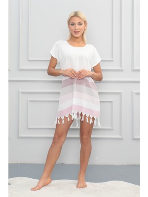My-o Peştamal Plaj Elbisesi  Pamuk Otantik