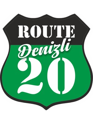 Reysa Tasarım 20 Denizli Sticker 10X10 Cmrenkli Sticker