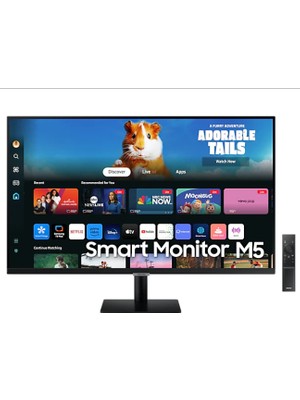 Samsung Odyssey M5 LS27DM500EUXUF 27" 4 Ms 60 Hz Full Hd Va LED Akıllı Monitör
