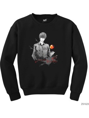 Crows Gate Death Note Bad Apple Siyah Sweatshirt