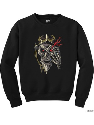 Crows Gate Overlord Siyah Sweatshirt