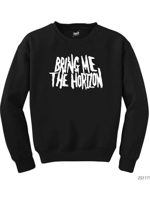 Crows Gate Bring Me The Horizon Classic Siyah Sweatshirt