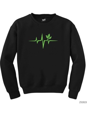 Crows Gate Doğa Sever Siyah Sweatshirt