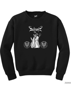 Crows Gate Beherit Siyah Sweatshirt