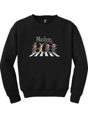 Crows Gate The Master Of Rock Siyah Sweatshirt