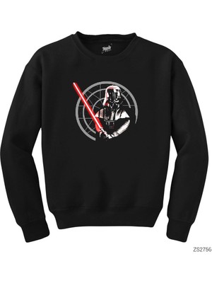 Crows Gate Star Wars The Enemy Siyah Sweatshirt