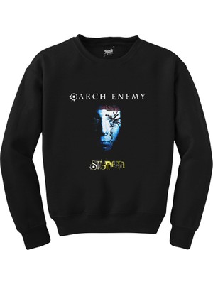 Crows Gate Arch Enemy Stigmata Siyah Sweatshirt