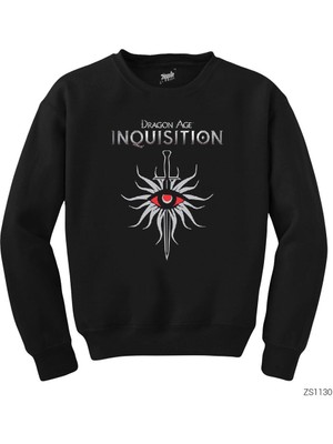 Crows Gate Dragon Age Inquisition Siyah Sweatshirt