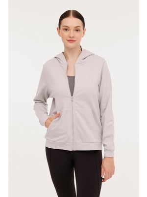 Kinetix Wb Agnes 18BT209 4pr Gri Kadın Eşofman Üstü