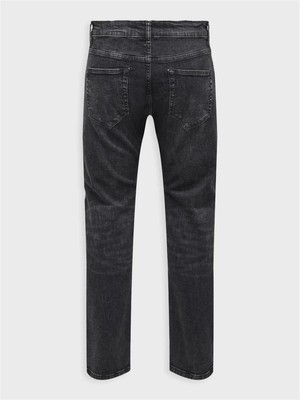 Only&Sons 22026753 Onsweft Reg.black 6753 Dnm Jeans