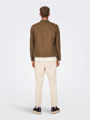 Only&Sons 22021446 Onswıllow Fake Suede Jacket Otw Noos Deri Ceket