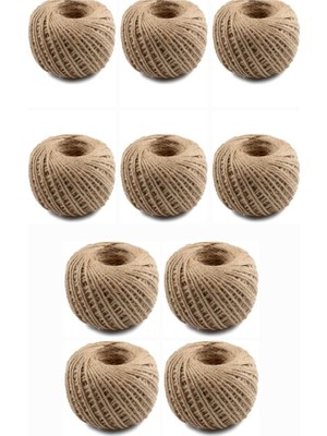 Aspartam 10 Adet Temsan Hasır Jüt Ip-Kırnap Ipi-Keten Ip Kırnap Ipi