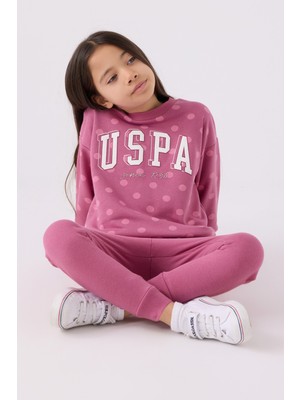 U.s. Polo Assn. Kız Çocuk Mor Pijama Takım 50299868-VR038