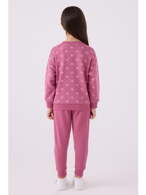 U.s. Polo Assn. Kız Çocuk Mor Pijama Takım 50299868-VR038