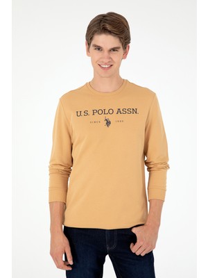 U.S. Polo Assn. Erkek Camel Sweatshirt 50293362-VR015