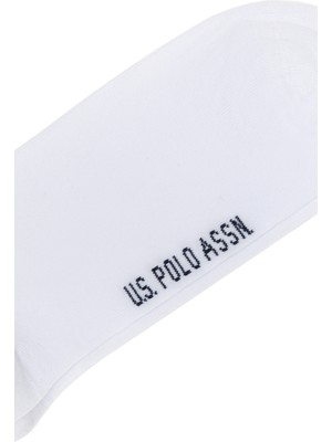 U.S. Polo Assn. Erkek Beyaz Çorap 50265698-BY0001