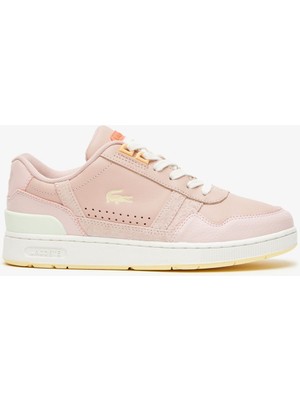 Lacoste T-Clip Kadın Pembe Sneaker