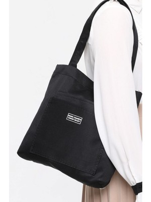 Mod10 Fermuarlı, 2 Ön Cepli El ve Omuz Çantası