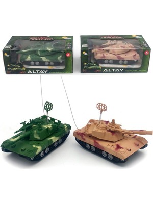 Uzaktan Kumandalı Tank Oyuncak 2 Fonksiyonlu - Mavi Su Dünyası