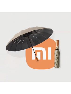 Xiaomi Mijia Tam Otomatik Maun (UDF99+ Güneş / Yağmur)  Hafif Fiber Iskeletli Şemsiye