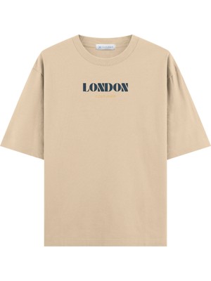 Coutliner Basic London Oversize T-Shirt (Ekstra! Bol Kesim)