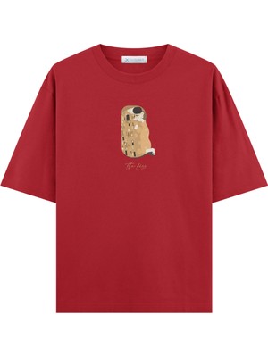 Coutliner Kiss Oversize T-Shirt (Ekstra! Bol Kesim)