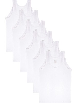 Pi Giyim 3 Adet Penye Klasik Beyaz Erkek Atlet