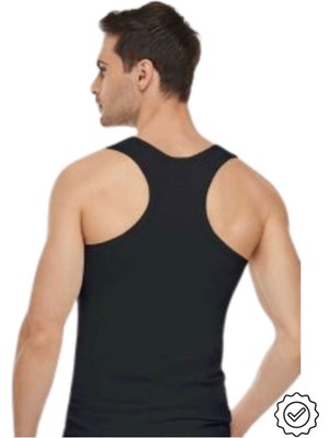 Pi Giyim Erkek Ribanalı Likralı Sporcu Rambo Atlet Tu1