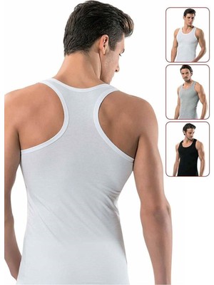 Pi Giyim 6`lı Erkek Ribanalı Likralı Sporcu Rambo Atlet Karışık L 3