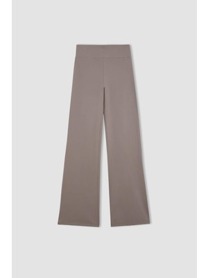 DeFacto Wide Leg Geniş Paça Pantolon Beli Saran Geniş Bol Paça Bilek Boy A7152AX23AU