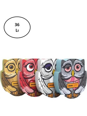 İsmiyle Al Silka Silgy Owl Serisi Silgi 36'lı - ISL2339-8239