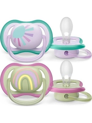 Philips Avent Ultra Air Emzik 0-6 Ay 2li Kız SCF085/59