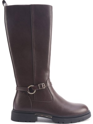 Nine West Posıtan 4pr Kahverengi Kadın Çizme