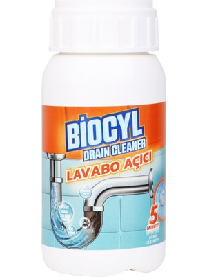 BİOCYL Lavabo Açıcı ile mutfakta ve lavabolarda karşılaştığınız problemleri hızlı bir şekilde çözer, sizi rahatlatır. 250 ml ambalajı ile bir kaç defa daha uygulama yapabilirsiniz.