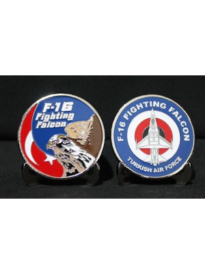 İncirlik Coin F-16 Fighting Falcon - Türk Hava Kuvvetleri Hatıra Parası