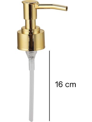 2’li Yedek Sıvı Sabun Pompası Gold-28mm (2 ADET)