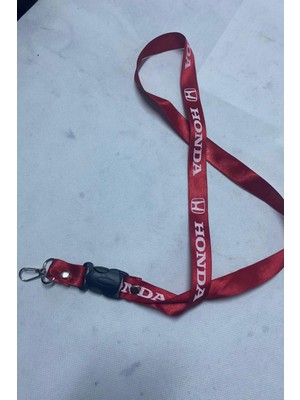 Araca Özel Boyun İpi Ayna Askısı Honda Kırmızı