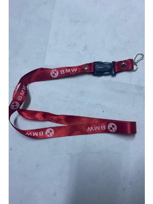 Araca Özel Boyun İpi Ayna Askısı Bmw Kırmızı