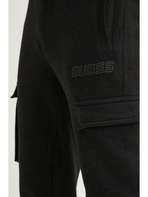 Guess Erkek Aldwın Cargo Eşofman Altı - Siyah