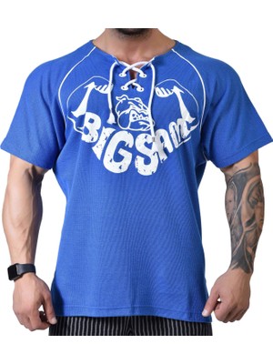 Bağcıklı Fitness Tişört Big Sam 3196