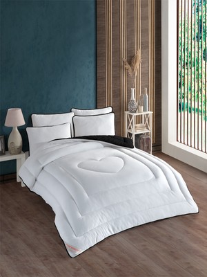 King Size Amore Yorgan 230 x 260 cm -Siyah