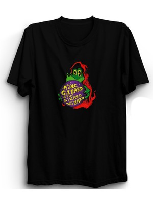 The Fame King Gizzard & The Lizard Wizard, Young Lizard Wizard, Rock Metal Müzik Grubu  Pamuk Tişört