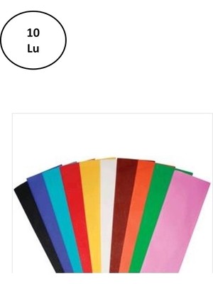 Puti PUTI-5466 Krapon Kağıdı 50X200 cm Karışık Renk 10 Lu